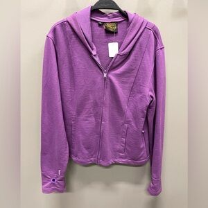 Purple Zip-Up Hoodie Milwaukee Performance hoodie